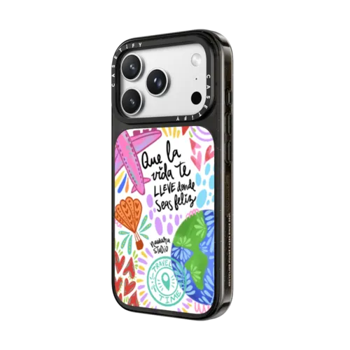 Ser feliz | iPhone 18 Pro Max / Impact Case MagSafe Compatible - Glossy / Glossy Black | Image 2
