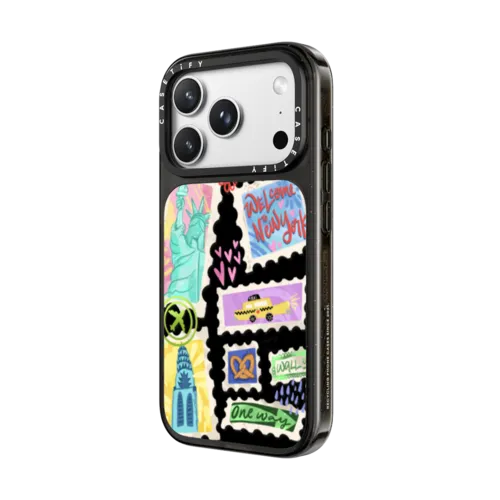 Welcome to New York | iPhone 18 Pro Max / Impact Case MagSafe Compatible - Glossy / Glossy Black | Image 2