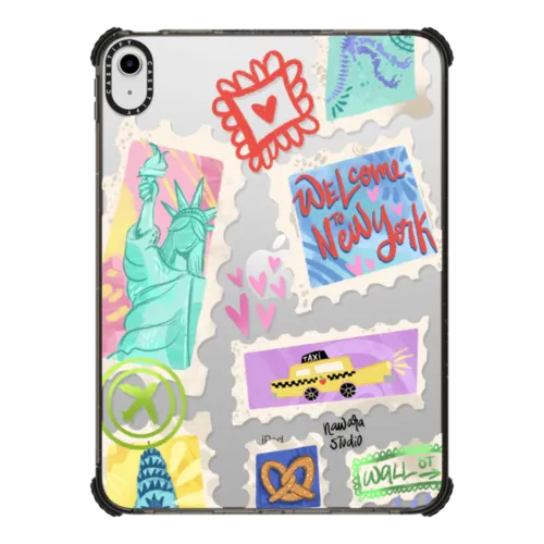 Welcome To New York | iPad 10.9-inch (10th gen) / iPad Impact Case / Black | Image 1