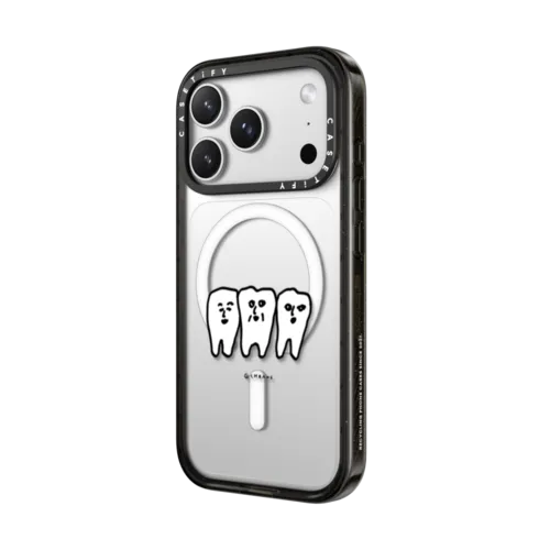 TEETH | iPhone 17 Pro Max / Impact Case MagSafe Compatible / Black | Image 2