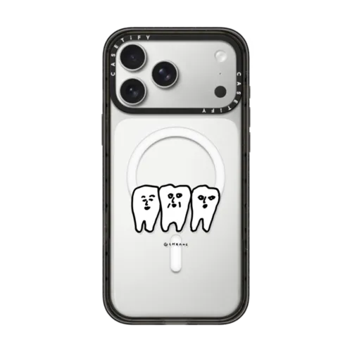 TEETH | iPhone 17 Pro Max / Impact Case MagSafe Compatible / Black | Image 1