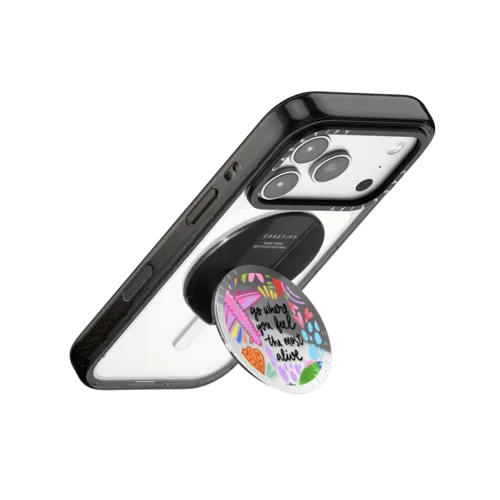 Feel Alive | Snappy Grip Stand / Snappy Mirror Grip Stand MagSafe Compatible / Silver | Image 3