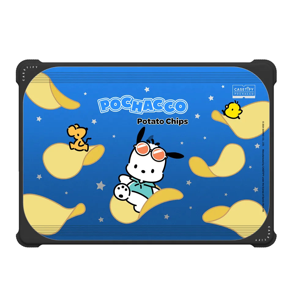 Pochacco Potato Chips Laptop Case | Image 1