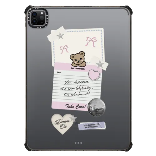 Coquette Stickers | iPad Pro 11-inch (3rd/4th gen) / iPad Impact Case / Black | Image 1