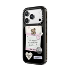 Coquette Stickers | iPhone 18 Pro Max / Impact Case MagSafe Compatible - Glossy / Glossy Black | Image 2