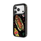 Woody the Hotdog | iPhone 18 Pro Max / Impact Case MagSafe Compatible - Glossy / Glossy Black | Image 2