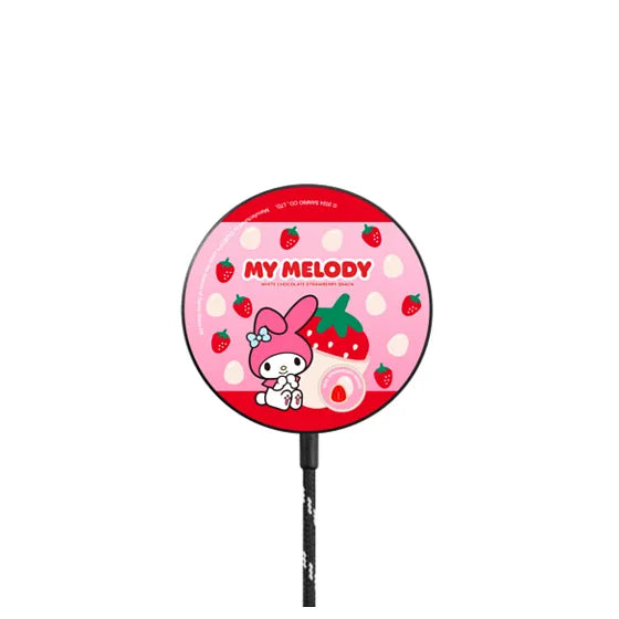 My Melody Strawberry Chocolate Magnetic Wireless Charger | Image 1