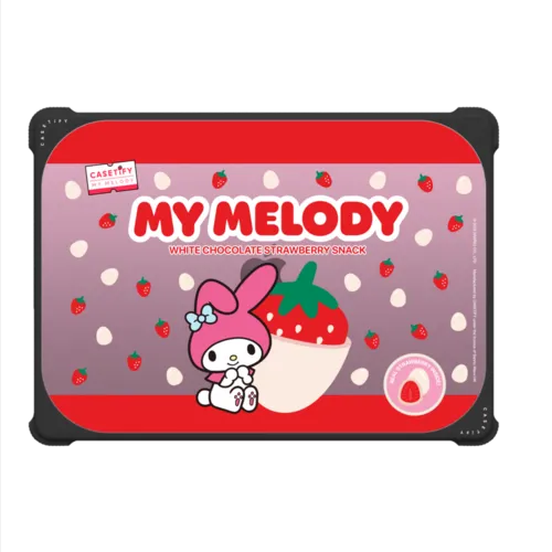 My Melody Strawberry Chocolate Laptop Case | MacBook Pro 14-inch (M1 - M5) / MacBook Bounce Case / Black | Image 2