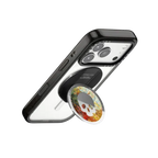 Skull - Color by Josh Lin | Snappy Grip Stand / Snappy Mirror Grip Stand MagSafe Compatible / Silver | Image 3