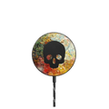 Skull - Color by Josh Lin |   / PowerThru Magnetic Wireless Charger MagSafe Compatible / Black | Image 1