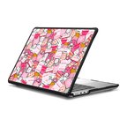 My Melody Sticker Laptop Case | MacBook Pro 14-inch (M1 - M5) / MacBook Impact Case / Black | Image 1