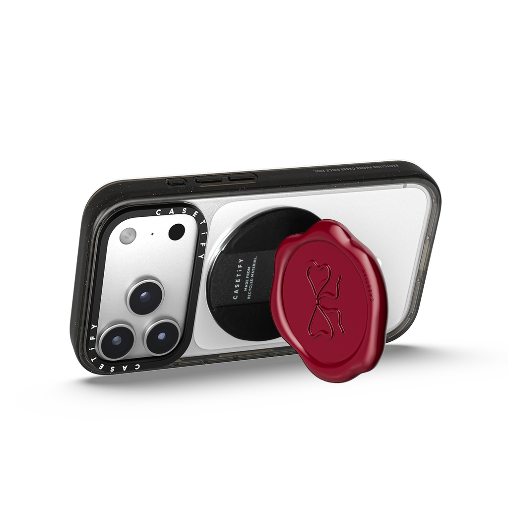 Snappy Grip Stand MagSafe Compatible - Red Bow