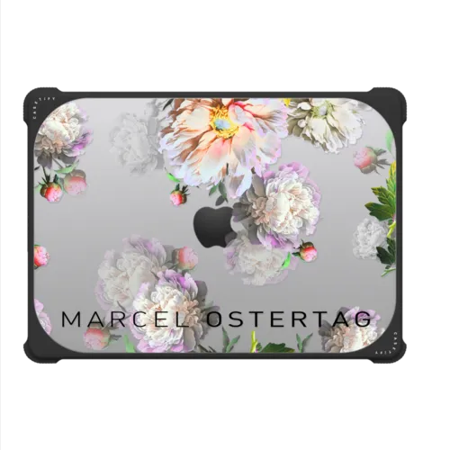Flower Bomb Pastelle | MacBook Pro 14-inch (M1 - M5) / MacBook Bounce Case / Black | Image 2