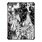 White Tiger | iPad 10.9-inch (10th gen) / iPad Impact Case / Black | Image 1