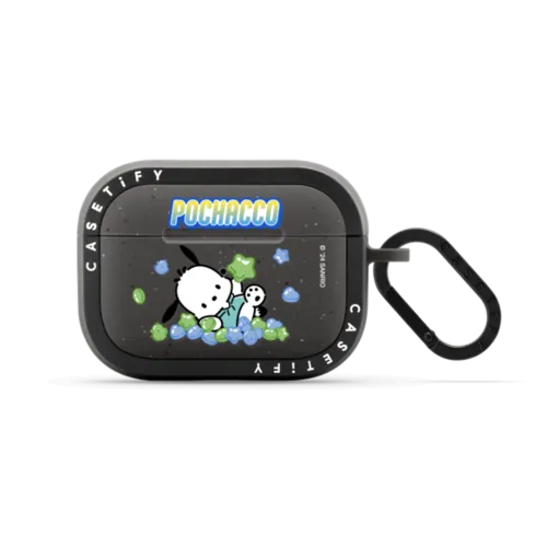 Pochacco Candy Earbuds Case | AirPods Pro 2 / Earbuds Bounce Case / Matte Charcoal | Image 1