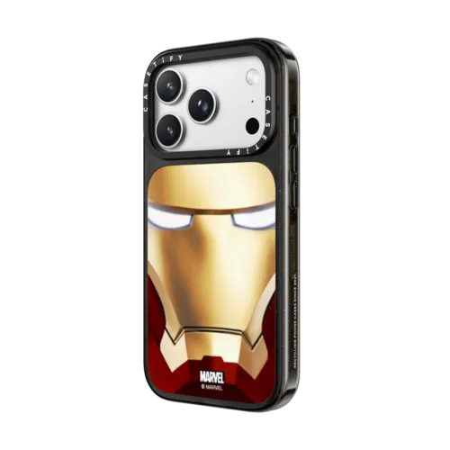 Iron Man Hero Mask Case | iPhone 18 Pro Max / Impact Case MagSafe Compatible - Glossy / Glossy Black | Image 2