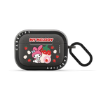 My Melody Strawberry Chocolate Earbuds Case | AirPods Pro 2 / Earbuds Bounce Case / Matte Charcoal | Image 1