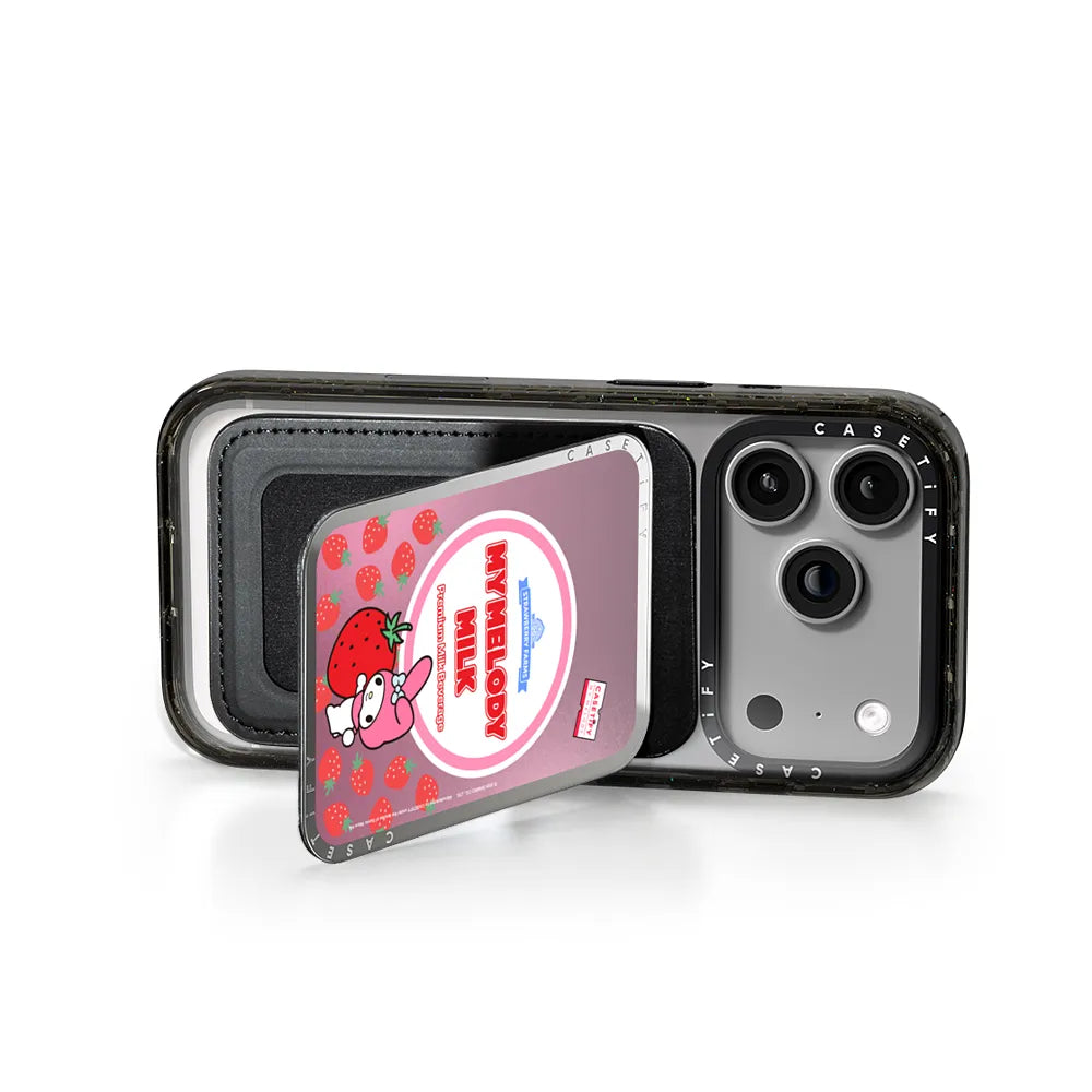 My Melody Strawberry Chocolate Snappy Cardholder Stand