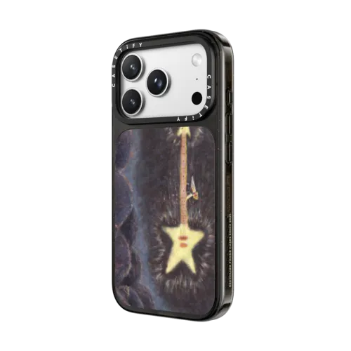 Space Guitar | iPhone 18 Pro Max / Impact Case MagSafe Compatible - Glossy / Glossy Black | Image 2
