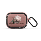 Peony Maxi | AirPods Pro 2 / Earbuds Bounce Case / Matte Dusty Rose | Image 1