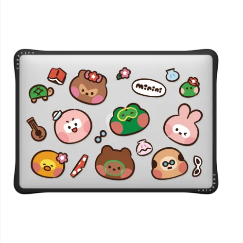 Family Album Laptop Case | MacBook Air 13-inch (M1 / Intel) / MacBook Impact Case / Black | Image 2