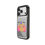 Money Come! | Snappy Cardholder Stand / Snappy Mirror Cardholder Stand MagSafe Compatible / Silver | Image 2
