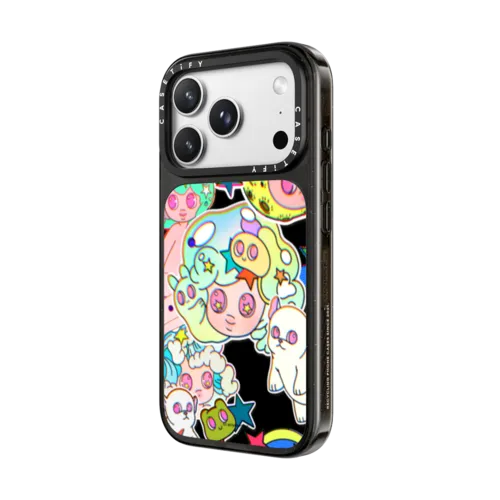 Retro Future | iPhone 18 Pro Max / Impact Case MagSafe Compatible - Glossy / Glossy Black | Image 2