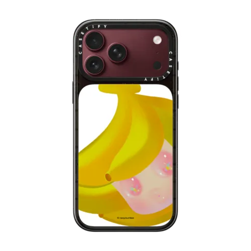 Banana | iPhone 18 Pro Max / Impact Case MagSafe Compatible - Glossy / Glossy Black | Image 1