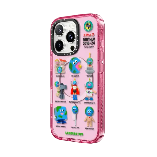 EARTHLY COLLECTION | iPhone 16 Pro Max / Impact Case MagSafe Compatible / Pink Fizz | Image 2