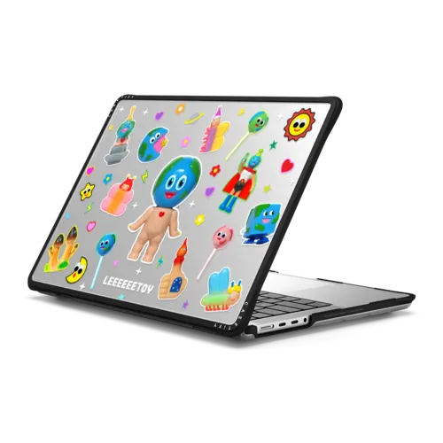 LEEEEEE FAMILY | MacBook Pro 14-inch (M1 - M5) / MacBook Impact Case / Black | Image 1