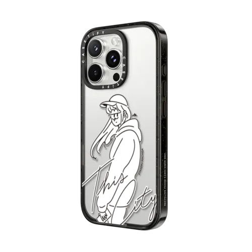 THIS CITY GIRL | iPhone 16 Pro Max / Impact Case / Black | Image 2