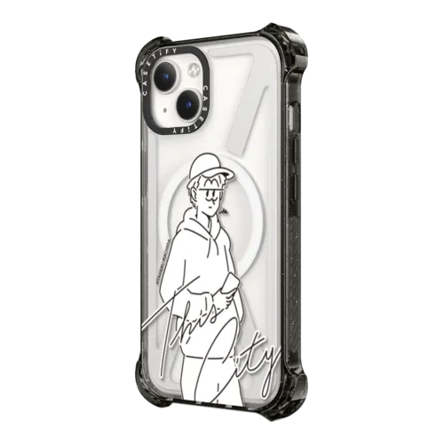 THIS CITY BOY | iPhone 14 / Bounce Case MagSafe Compatible / Black | Image 2