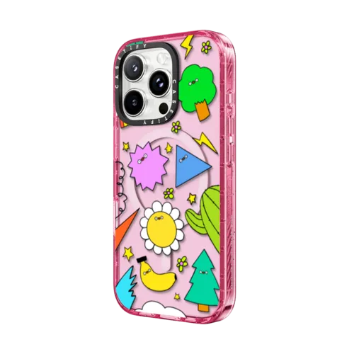 Little Good Things | iPhone 16 Pro Max / Impact Case MagSafe Compatible / Pink Fizz | Image 2