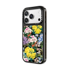 Tropical Flowers | iPhone 18 Pro Max / Impact Case MagSafe Compatible - Glossy / Glossy Black | Image 2