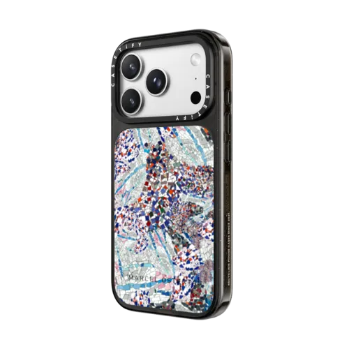 Mozaic Love | iPhone 18 Pro Max / Impact Case MagSafe Compatible - Glossy / Glossy Black | Image 2