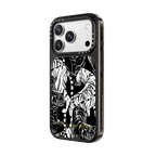 White Tiger | iPhone 18 Pro Max / Impact Case MagSafe Compatible - Glossy / Glossy Black | Image 2