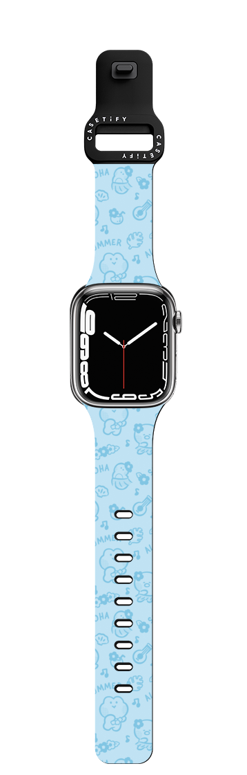 Blue Hour Watch Band | Apple Watch Series 7-9 (45mm) / Impact Band / Black | Image 1