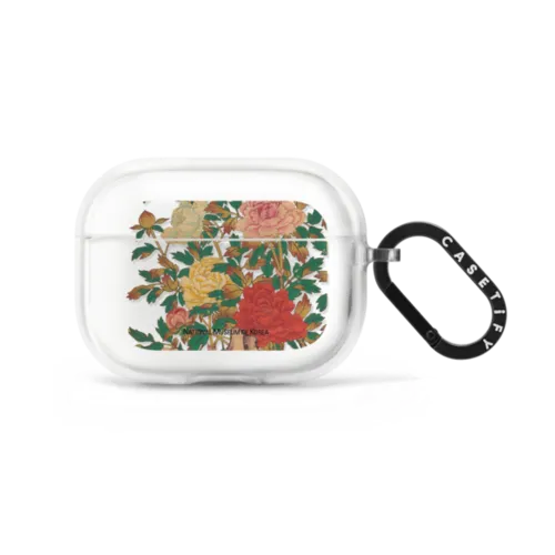 NMK Peonies Earbuds Case | AirPods Pro 2 / Earbuds Impact Case / Frost | Image 1