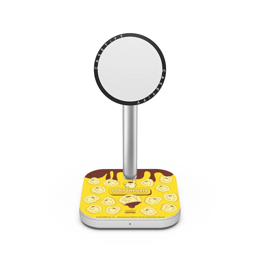 Pompompurin Milk Chocolate Biscuits PowerThru 2-in-1 Charging Stand | Image 1