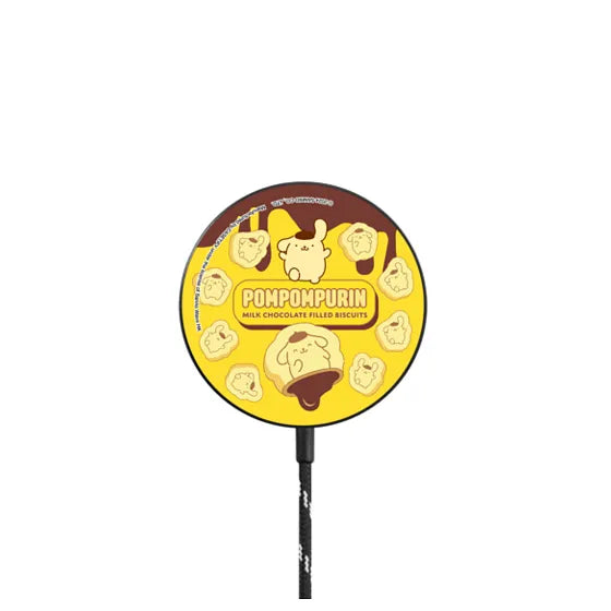 Pompompurin Milk Chocolate Biscuits Magnetic Wireless Charger | Image 1