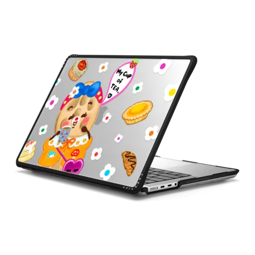 My cup of tea | MacBook Pro 14-inch (M1 - M5) / MacBook Impact Case / Black | Image 1
