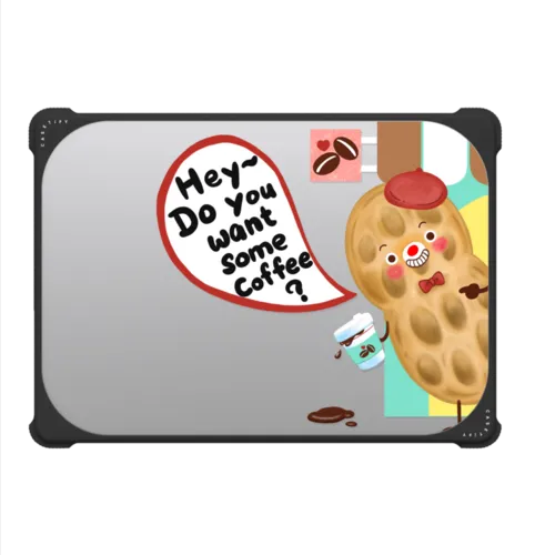 Want some coffee? | MacBook Pro 14-inch (M1 - M5) / MacBook Bounce Case / Black | Image 2