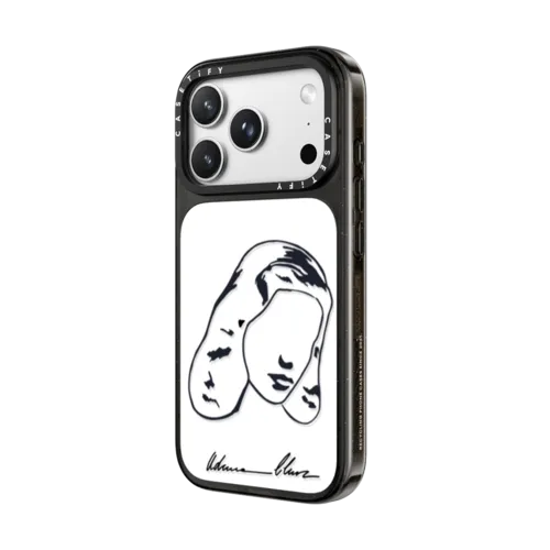 Faceless Woman | iPhone 18 Pro Max / Impact Case MagSafe Compatible - Glossy / Glossy Black | Image 2