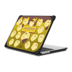 Pompompurin Milk Chocolate Biscuits Laptop Case | MacBook Pro 14-inch (M1 - M5) / MacBook Bounce Case / Black | Image 1