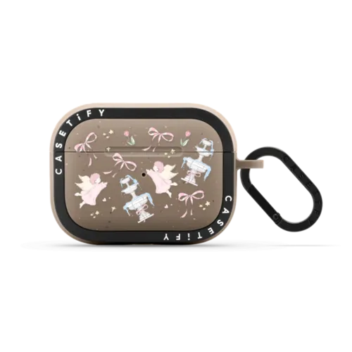 To Angel AirPods Case | AirPods Pro 2 / Earbuds Bounce Case / Matte Taupe | Image 1