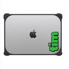 Custom MacBook Case | MacBook Pro 14-inch (M1 - M5) / MacBook Bounce Case / Black | Image 2
