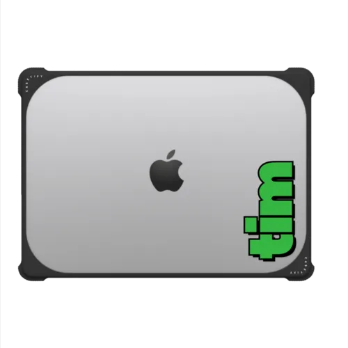 Custom MacBook Case | MacBook Pro 14-inch (M1 - M5) / MacBook Bounce Case / Black | Image 2