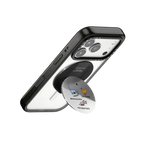 I Love Dinosaurs | Snappy Grip Stand / Snappy Mirror Grip Stand MagSafe Compatible / Silver | Image 3