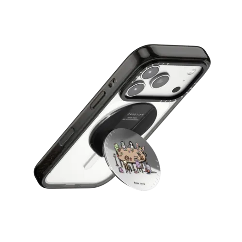 Book Club | Snappy Grip Stand / Snappy Mirror Grip Stand MagSafe Compatible / Silver | Image 3