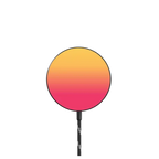 Peach Haze |   / PowerThru Magnetic Wireless Charger MagSafe Compatible / Black | Image 1